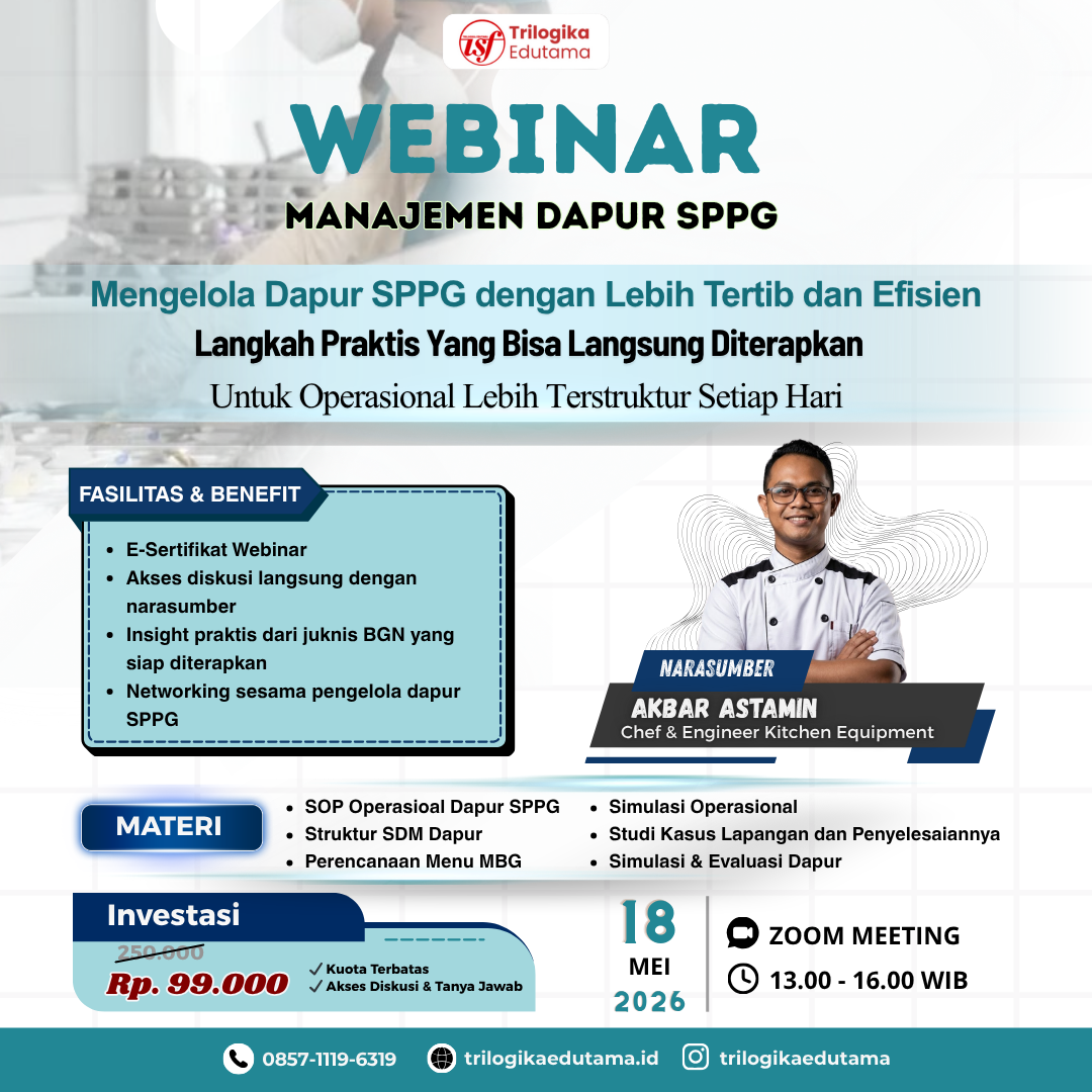 WEBINAR MANAJEMEN DAPUR SPPG